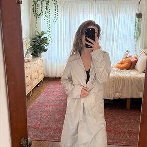 Stylish Beige Trench Coat